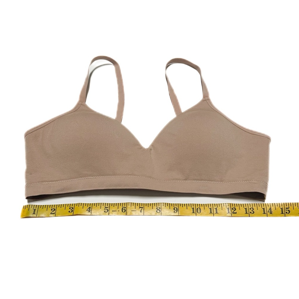 ThirdLove Form 360 Fit Lifting Wireless Bra Taupe Seamless Stretch Bralette - Picture 7 of 8